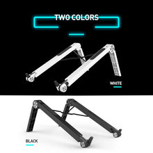 Load image into Gallery viewer, Lightweight Laptop Cooling Stand Plastic Vertical Laptop Stand Foldable Tablet Stand Bracket Laptop Holder for MacBook