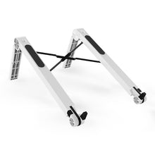 Load image into Gallery viewer, Lightweight Laptop Cooling Stand Plastic Vertical Laptop Stand Foldable Tablet Stand Bracket Laptop Holder for MacBook
